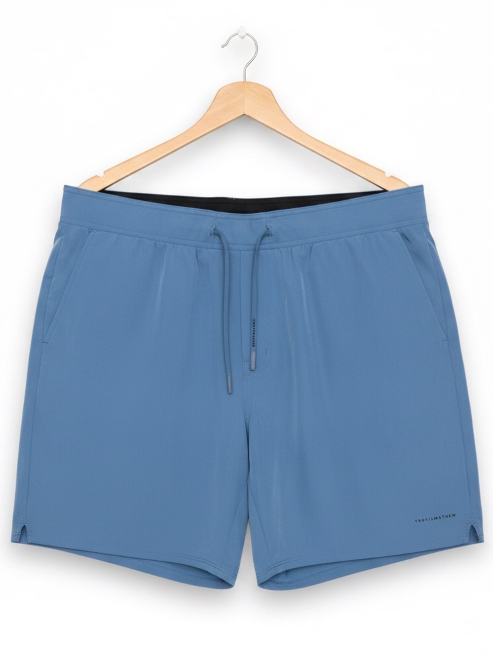 TravisMathew Men’s 2XL Blue Performance Shorts Stretch Drawstring Golf Casual